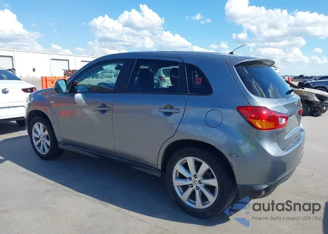 2014 Mitsubishi Outlander Sport Es из США, поврежденный, VIN 4A4AP3AU7EE028240